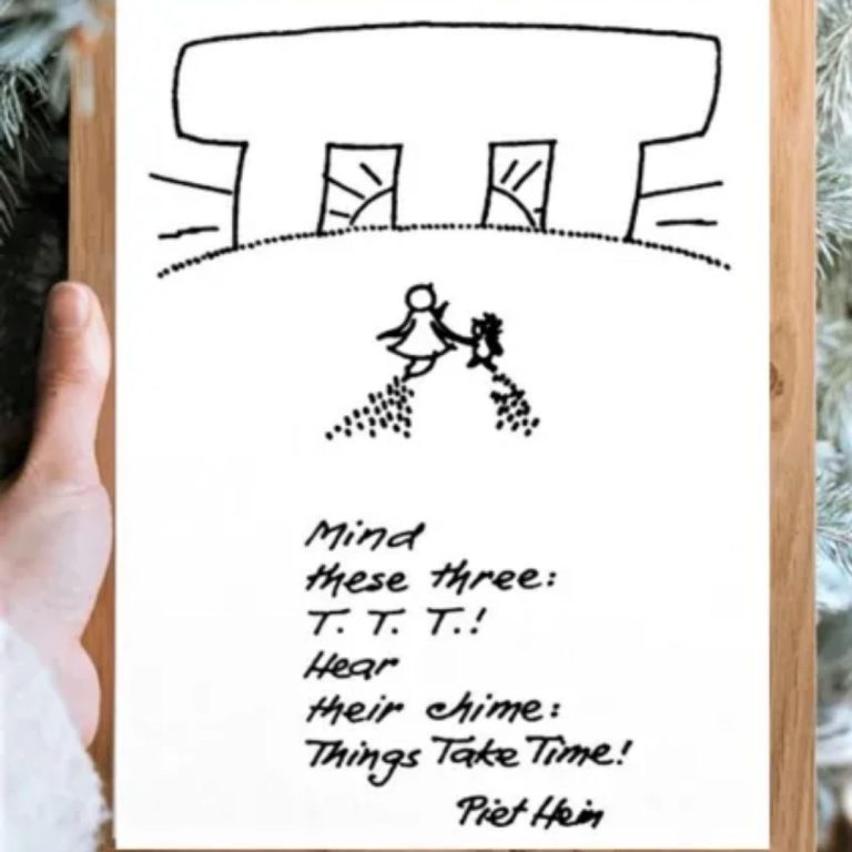TTT Things Take Time: las cosas llevan tiempo