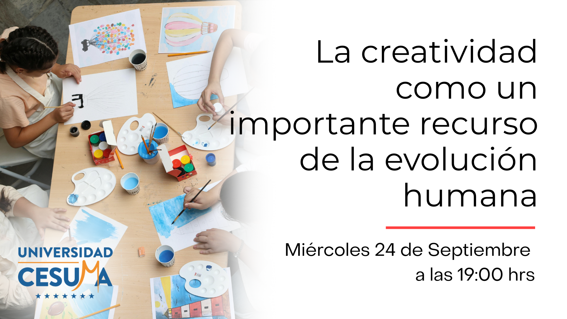La creatividad como un importante recurso de la evolución humana, que ha permitido la adaptación y supervivencia de nuestra especie en un entorno cambiante y caótico